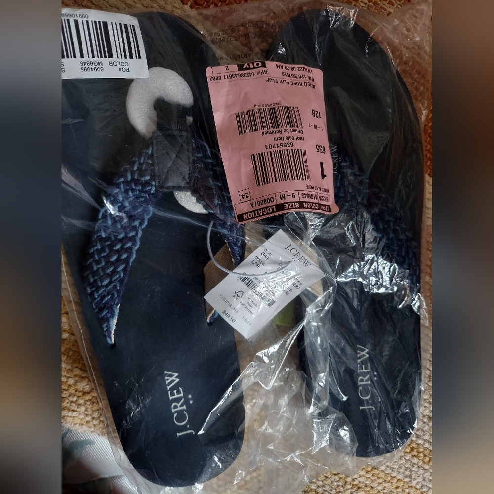NWT J.Crew Men's FlipFlops